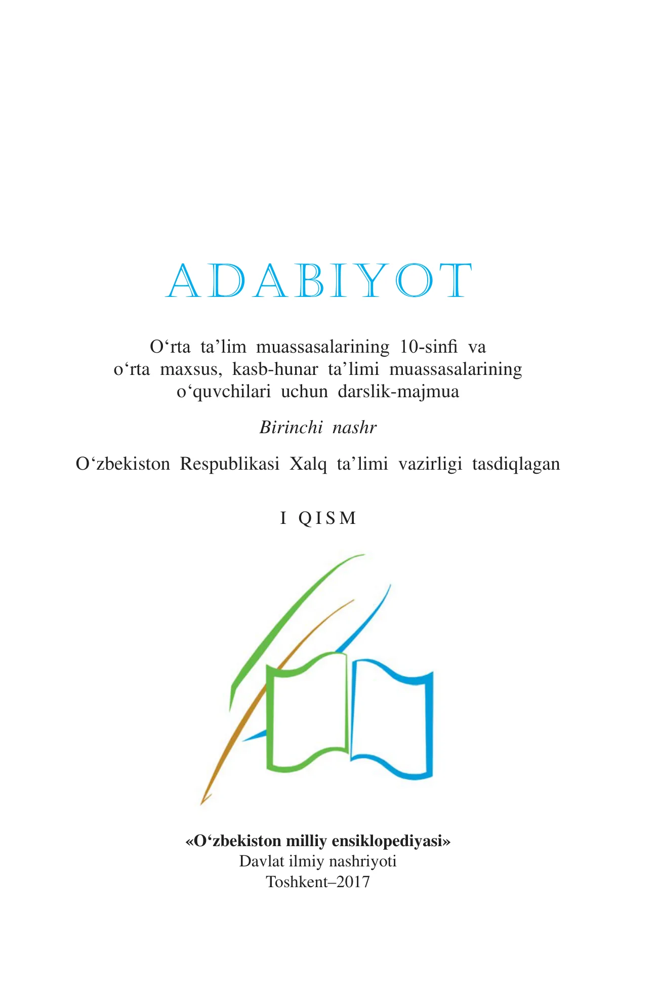 Adabiyot 10-sinf